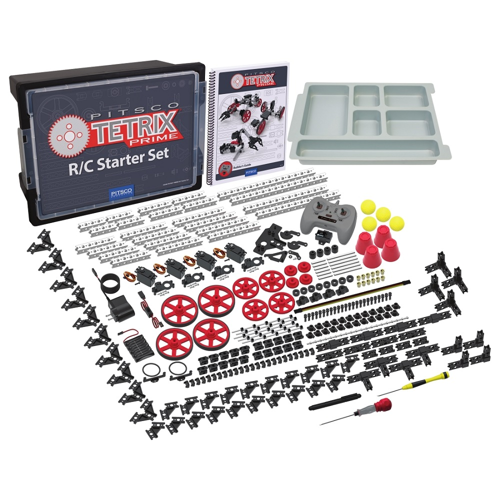 Robotics kit for creating radio-controlled models of the TETRIX® PRIME series 44320/40384