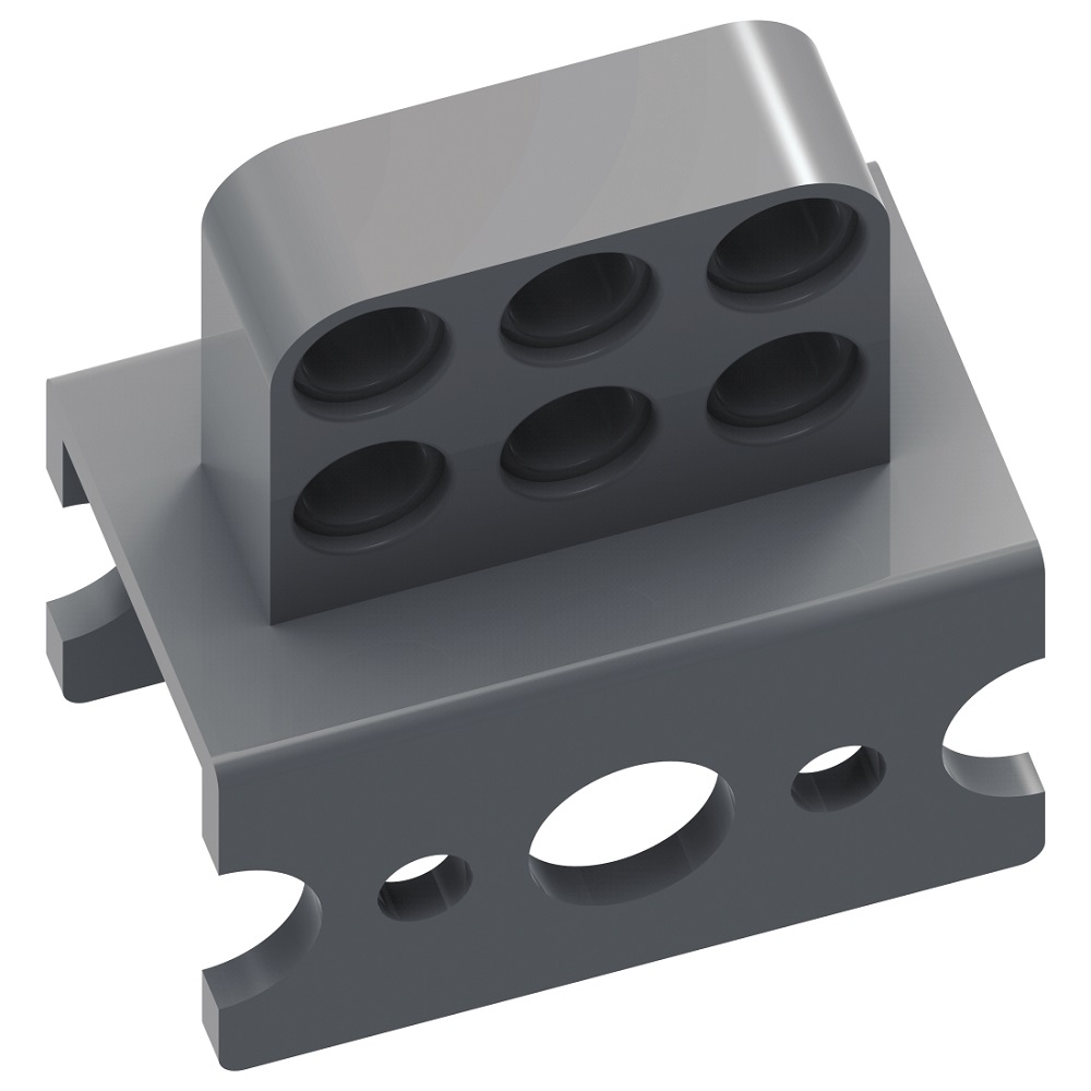 TETRIX® PRIME Series Mounting Support for LEGO® Pieces (Pack of 2) 44535