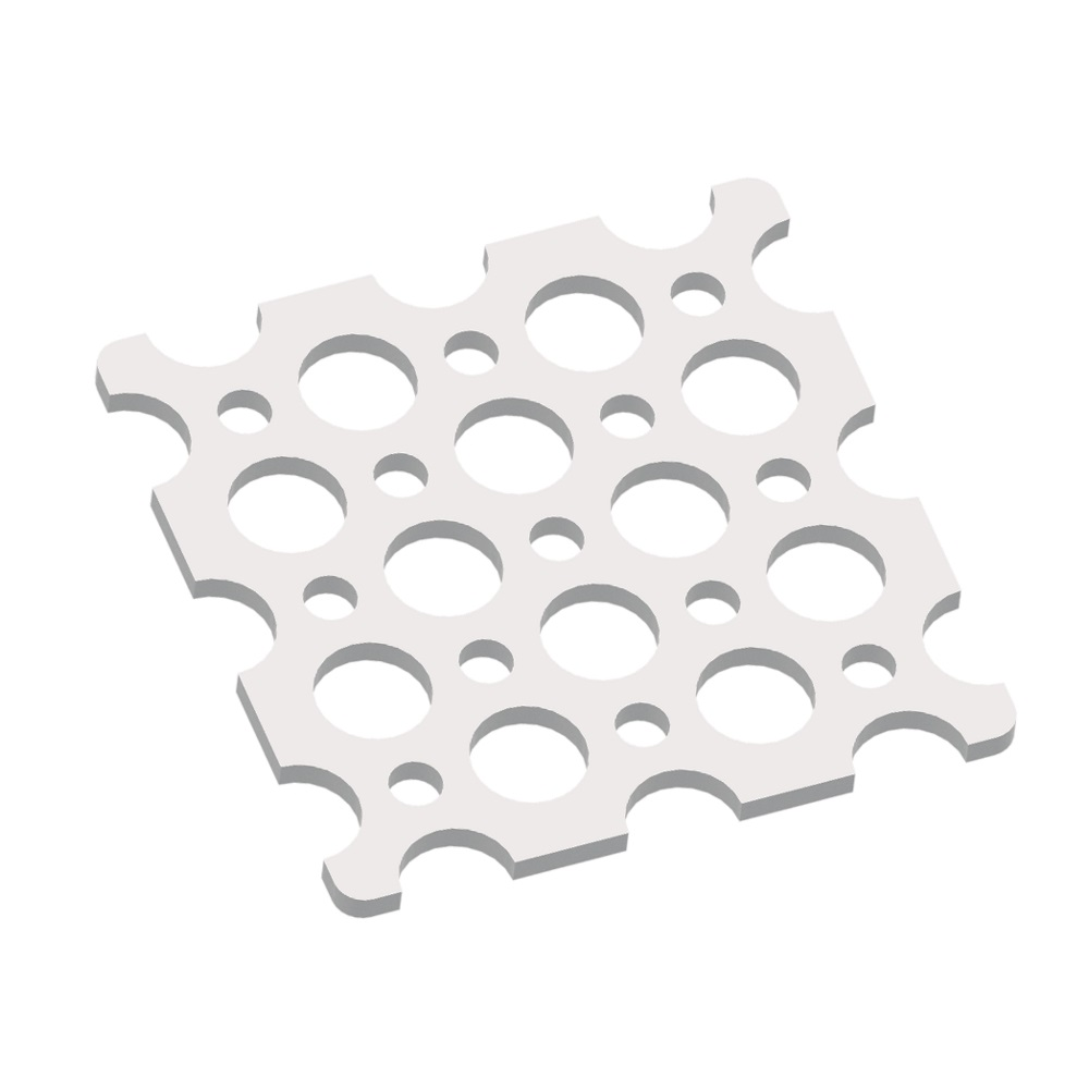 3 x 3 Hole Plate TETRIX PRIME (Pack of 2) 41257