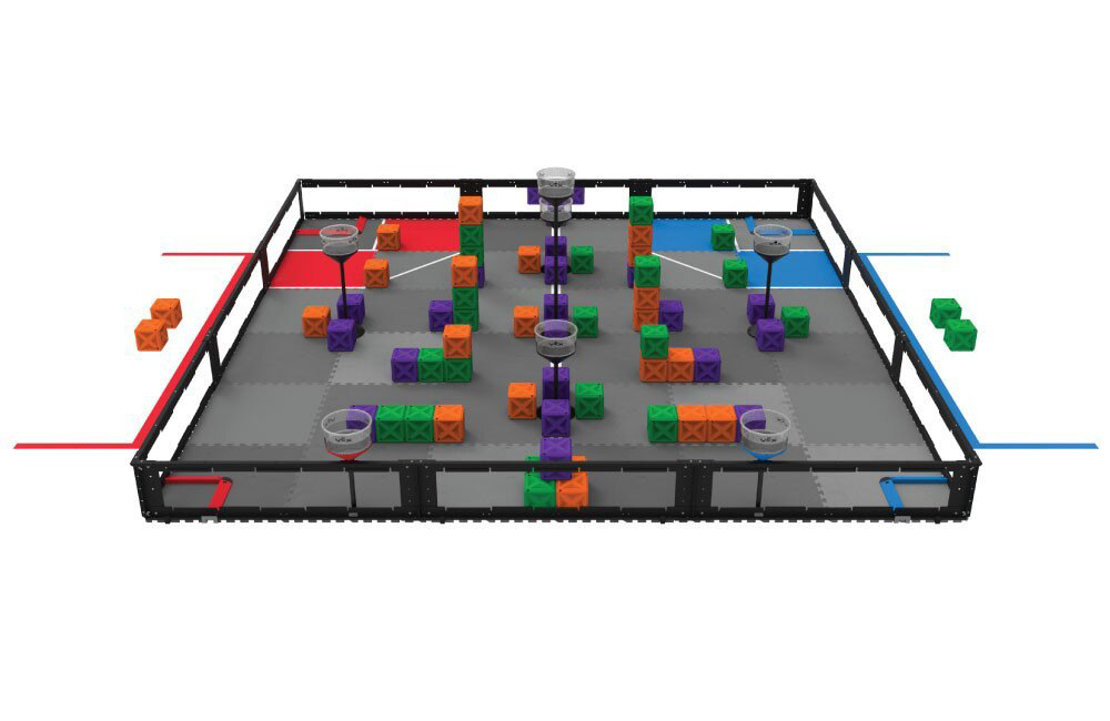 Set of competition range and elements "Tower Takeover" (2019-2020)