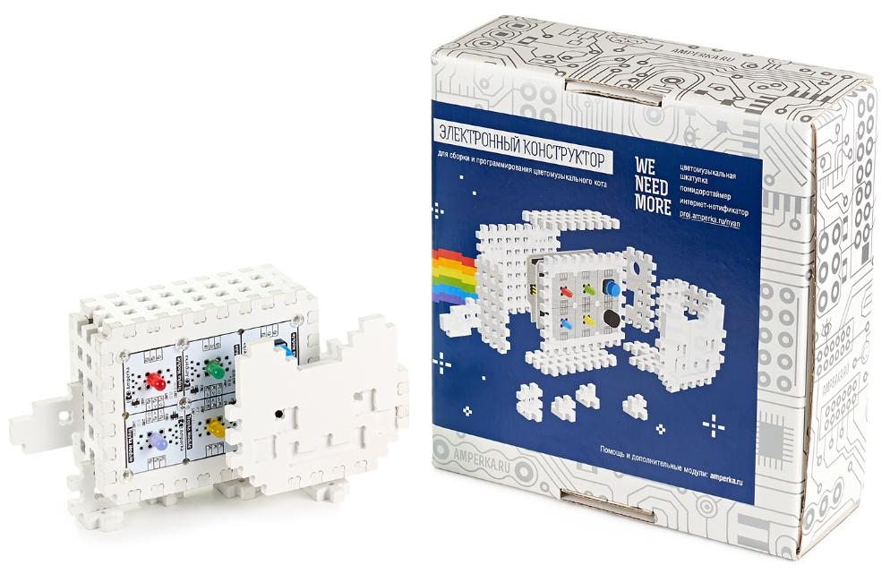 A set of parts for assembling a smart cat NYAN! AMP-S027