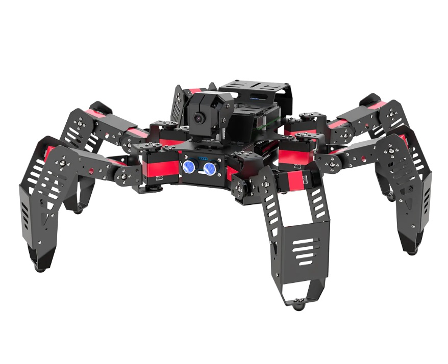 Educational set for studying multi-component robotic systems and manipulation robots SpiderPI PRO "Additional education"