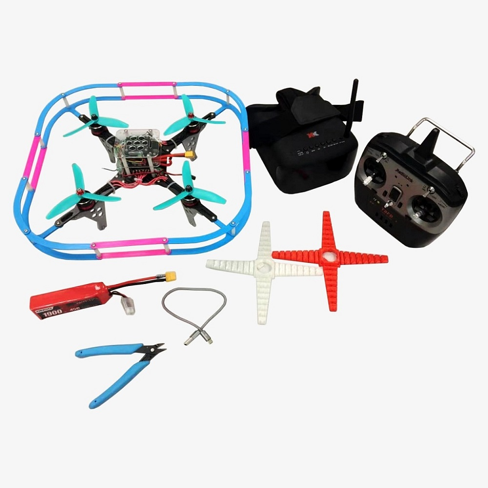 EdDron WS pro programmed quadcopter constructor (without soldering)