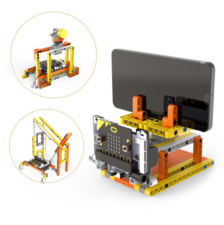 Constructor "Bit" for studying electromechanical processes in Python and Scratch PRO Technik