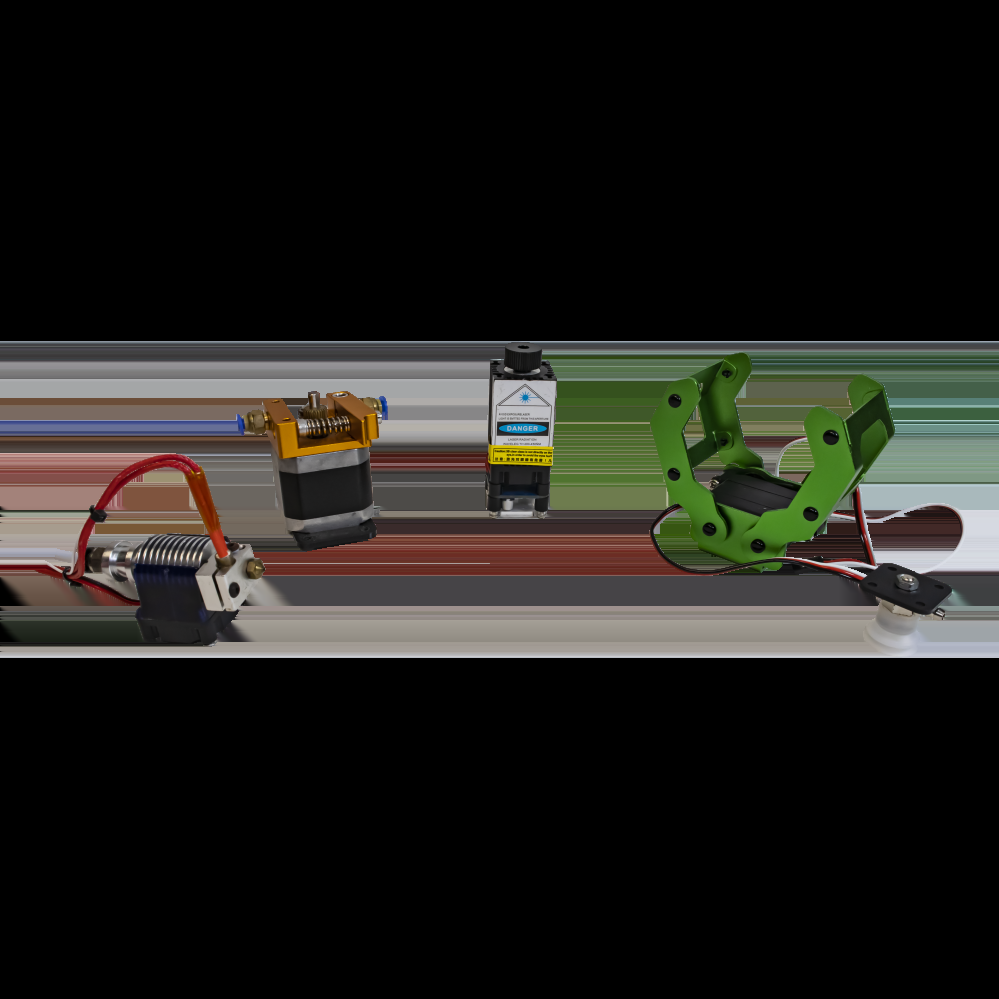 A set of replacement attachments for robotic manipulators "Four-axis robot" PRO Technik