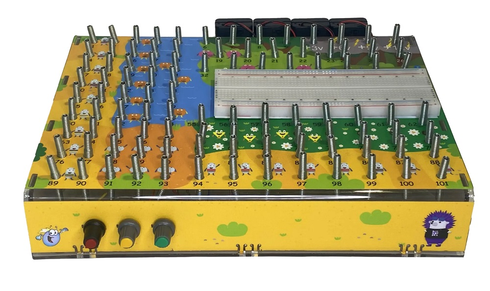 Game complex for studying the basics of electricity and electrical engineering “Electronics for young geniuses” + Educational and methodological complex “Studying the basics of electronics and electrical engineering” Robotrack