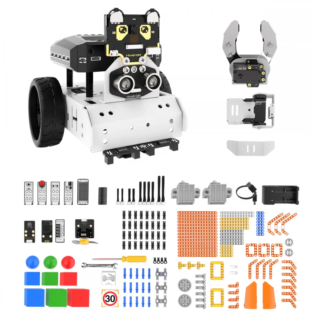 Basic robotic kit for designing, studying electronics and microprocessors and information systems and devices "Quince" PRO Technician