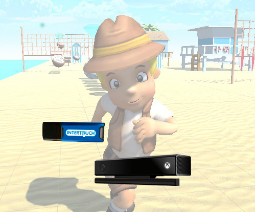 Interactive physical education complex "Fun Run" (Minimum set 1) InterTouch FR_PO_min