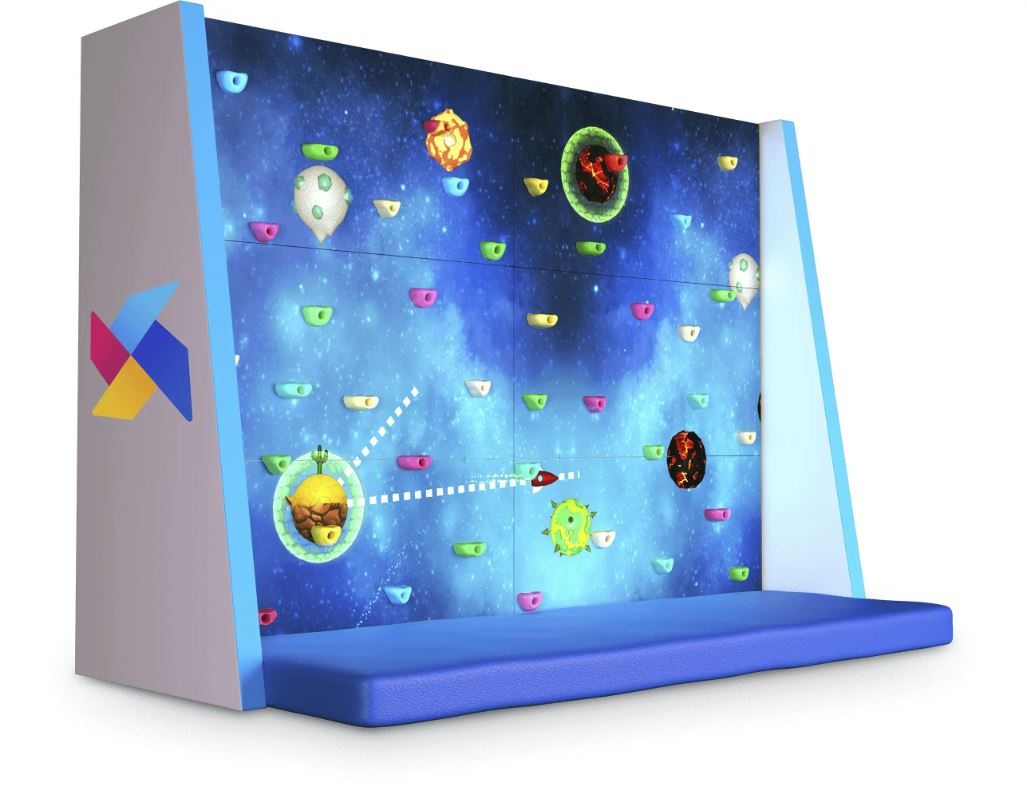 Interactive climbing wall (box "Without a projector" v2)