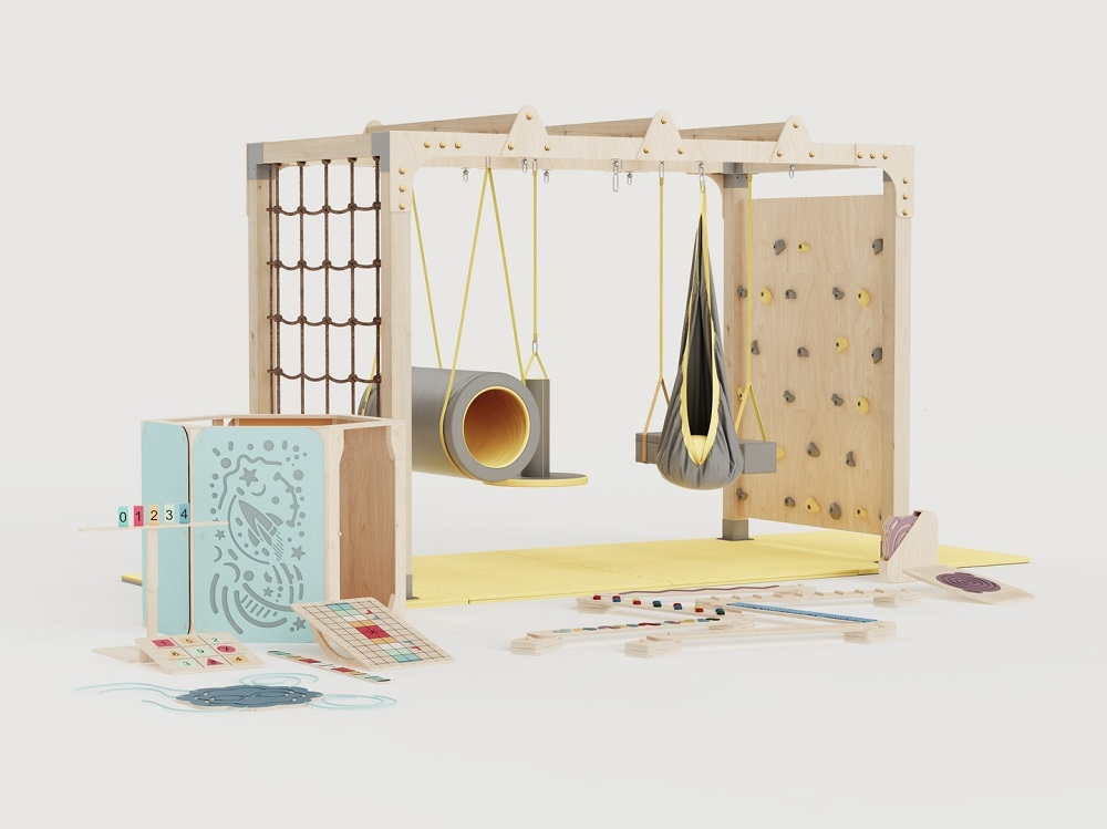 Sports and gaming complex "Sensorum" for sensorimotor integration and neurocorrection. 3x1.5 m. ALMA