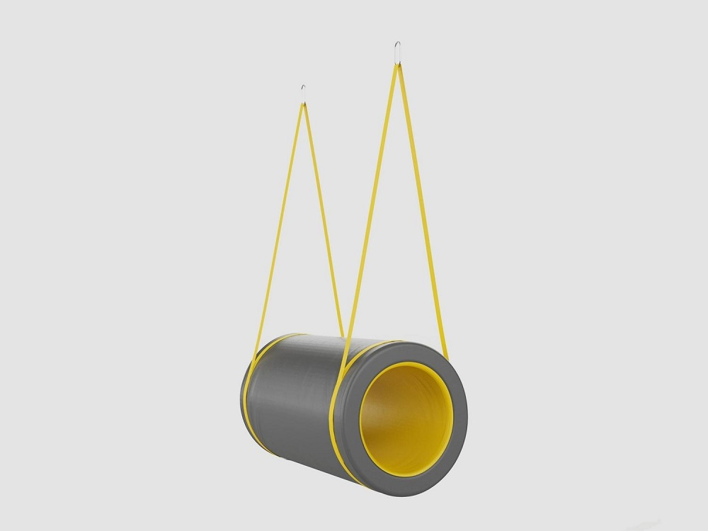 Suspended sensory simulator "Tunnel" for the sensory integration complex "Sensorum" ALMA