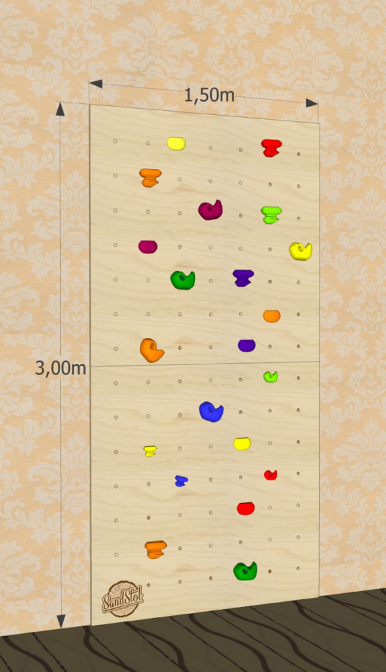 Climbing wall Pappado "Maxi"