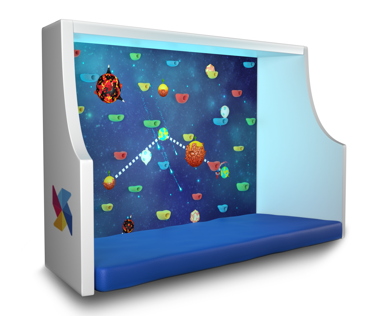 Interactive climbing wall "Skala"
