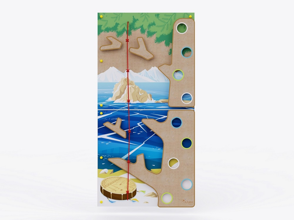 Climbing wall for children ALMA “Lake Baikal” from the “My Russia” series