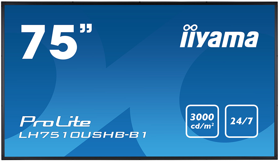 Профессиональная панель Iiyama LH7510USHB-B1