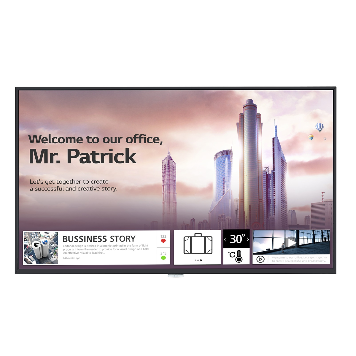 Professional panel LG 43UH5F-H