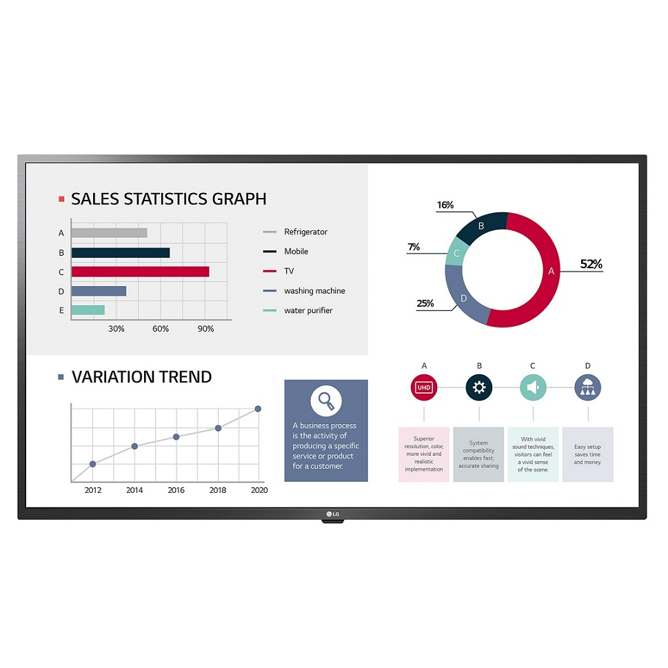 Профессиональная панель LG 43UL3G