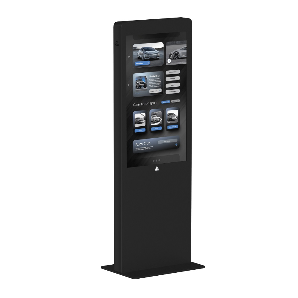 Touch information kiosk BM BlackGlass+ 43"
