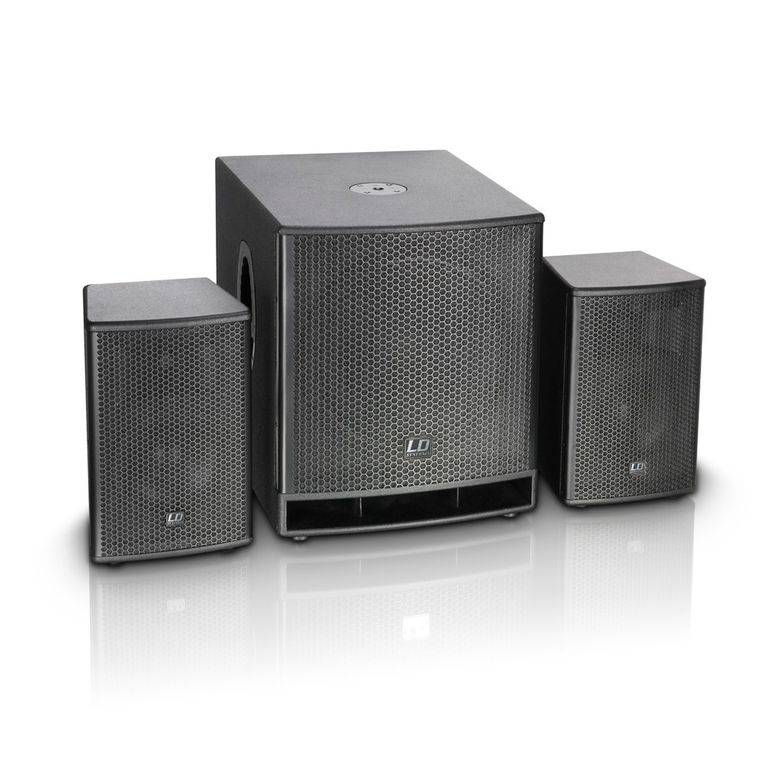 Compact active PA system kit LD Systems DAVE 15 G3