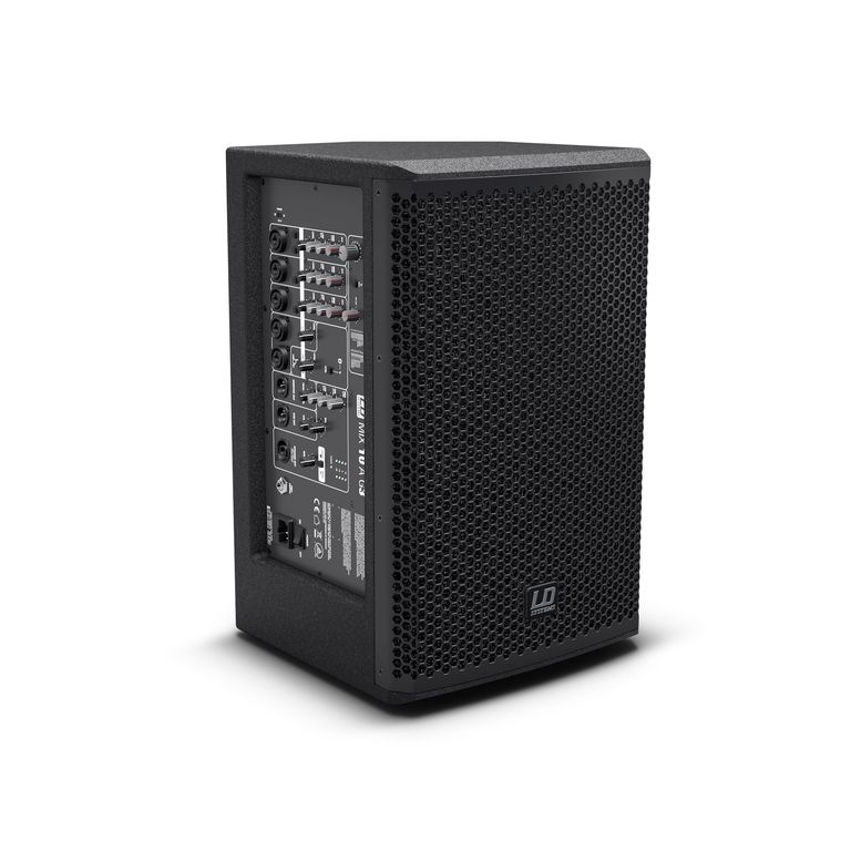 Active two-way speaker system 10" LD Systems MIX 10 A G3 with built-in 7-channel mixer