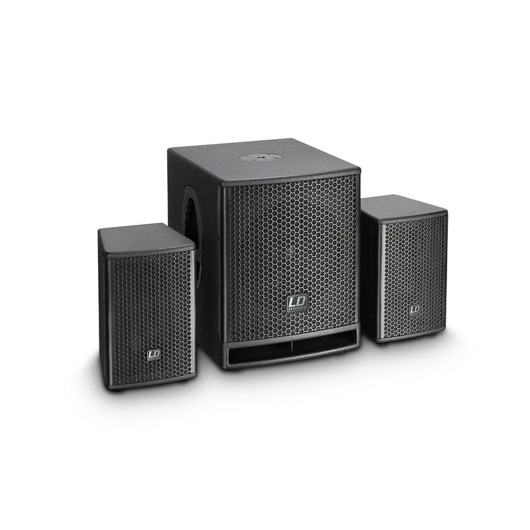 Compact active PA system kit LD Systems DAVE 10 G3