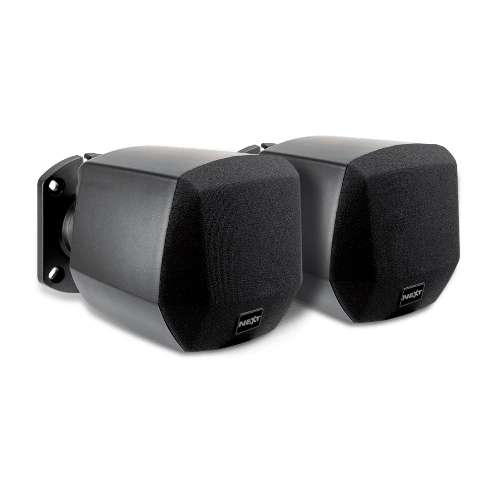 Built-in passive speaker system NEXT Audiocom W3, Black (Pair)