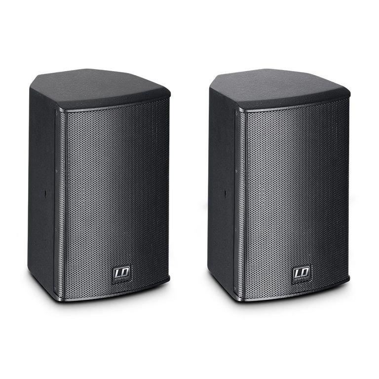 Passive installation monitor speaker system 6.5" LD Systems SAT 62 G2 (pair)