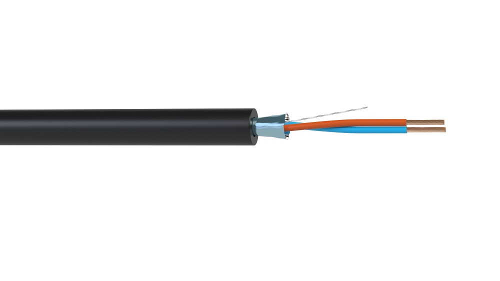 Microphone balanced cable Wize Wize WMC2450P 50 m, 0.22 mm2, diameter 3.8 mm