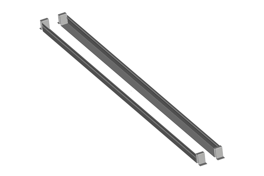 Bracket for speaker systems BIAMP D-RAIL48-PR