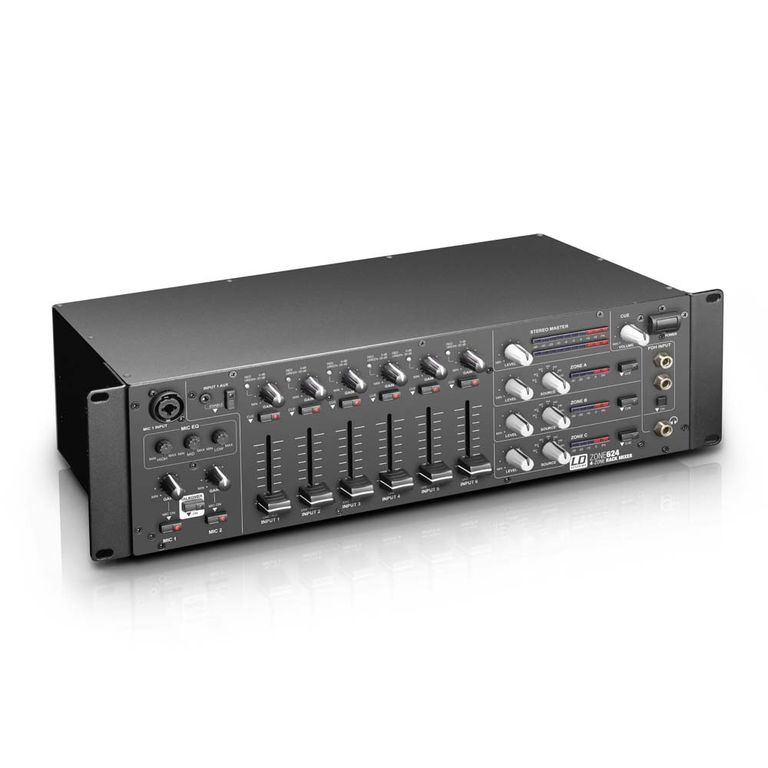 Zone mixer for 4 zones LD Systems ZONE 624