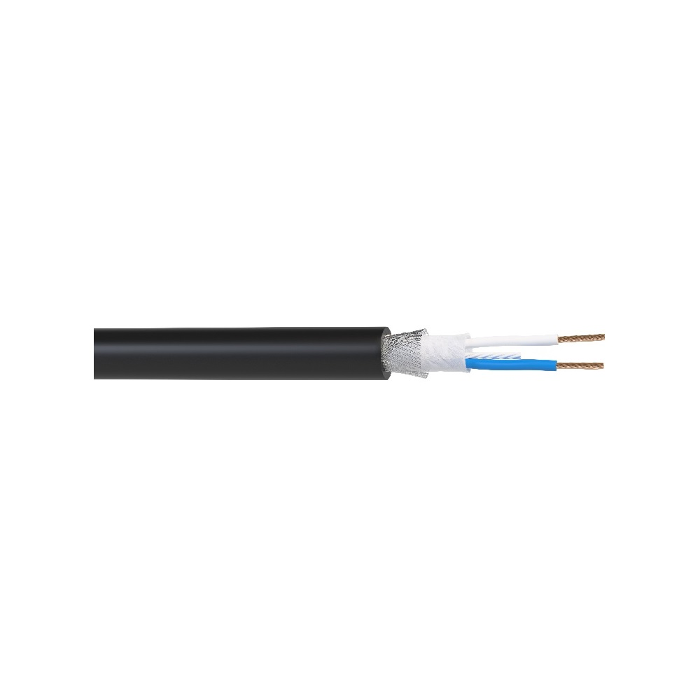 Microphone balanced cable Wize WMC22300P 300 m, 0.22 mm2, diameter 6.5 mm