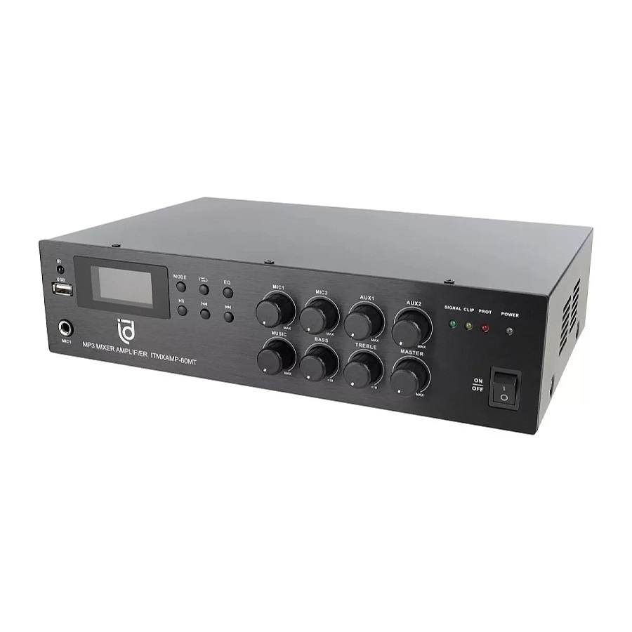Микшер-усилитель Intrend ITMXAMP-60MT