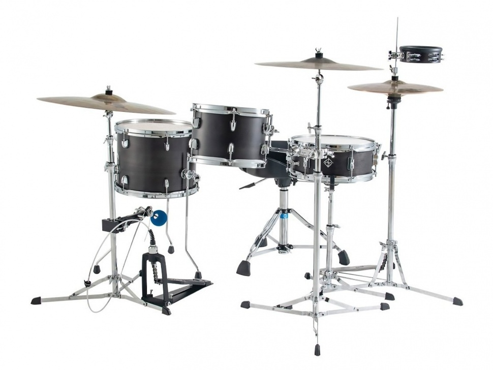 Little Roomer Drum Set, matte black, Dixon