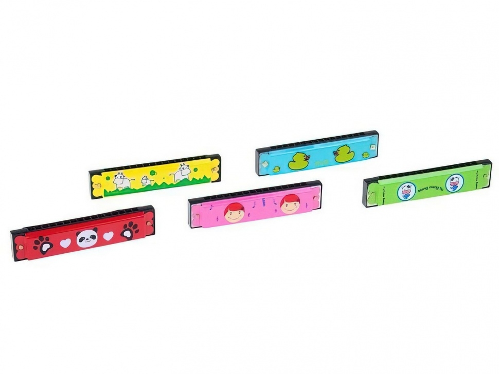 Metal harmonica with pictures Music for Children