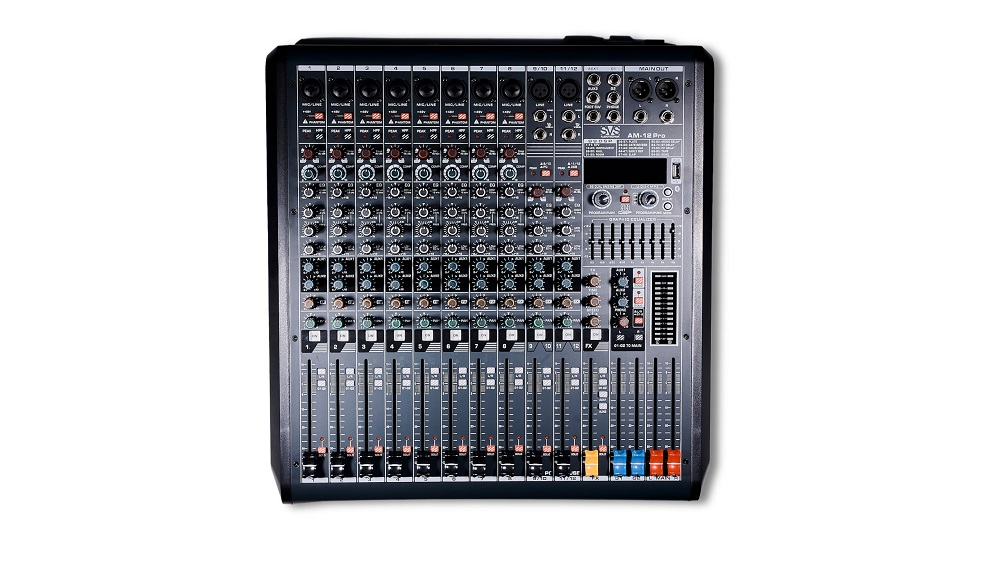 Mixing console SVS Audiotechnik AM-12 PRO