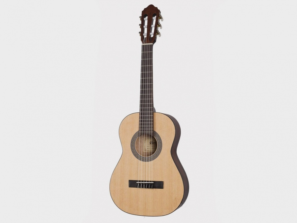 Classic Series Classical guitar with case, size 1/2, matte, Cort