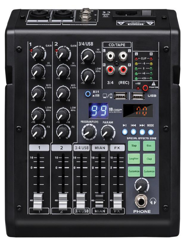 Mixing console VOXNITE TDM-4USB