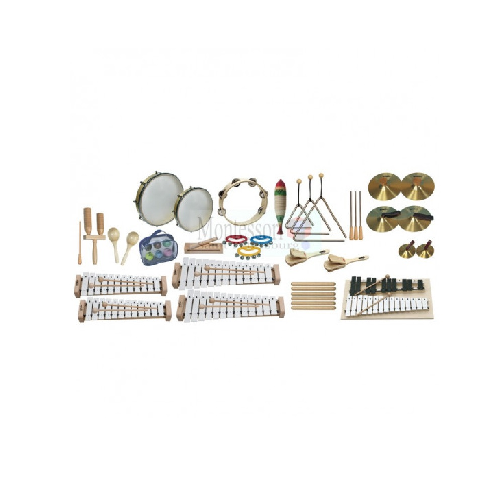 Set "Orchestral" 20 types of instruments. Goldon melodic and percussion instruments