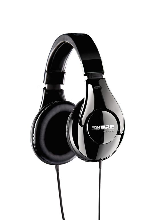 Professional closed-back headphones Shure SRH240A-BK-EFS