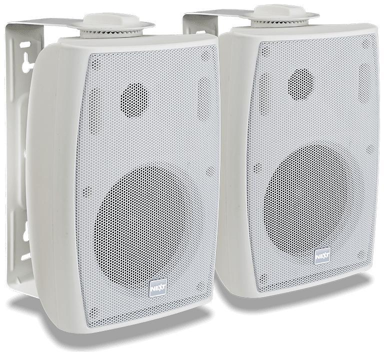 Passive two-way speaker system NEXT Audiocom W4, White (Pair)