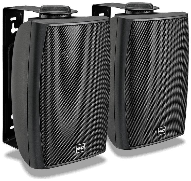 Passive two-way speaker system NEXT Audiocom W4, Black (Pair)