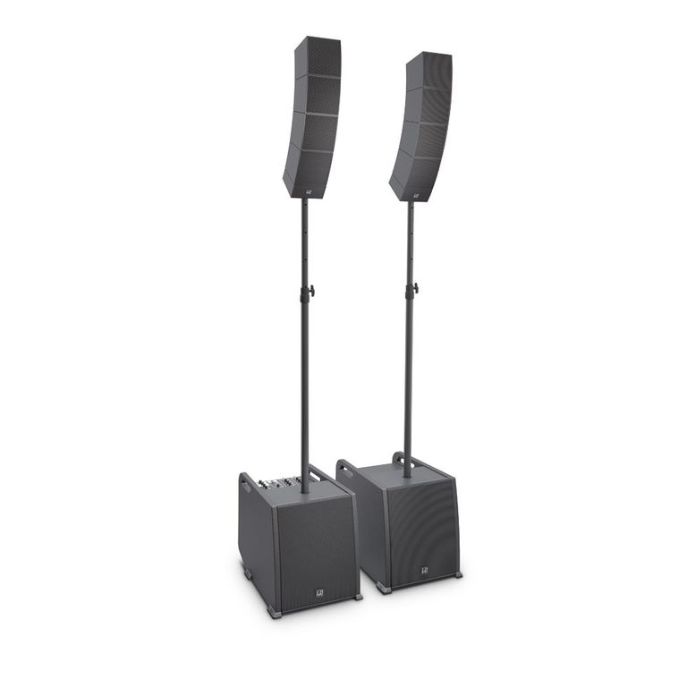 Mobile line array kit (Power Set) with racks and cables LD Systems CURV 500 PS