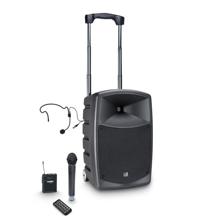 Portable active speaker system LD Systems ROADBUDDY 10 HBH 2 B5