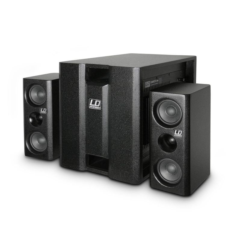 Portable active speaker system LD Systems DAVE 8 XS