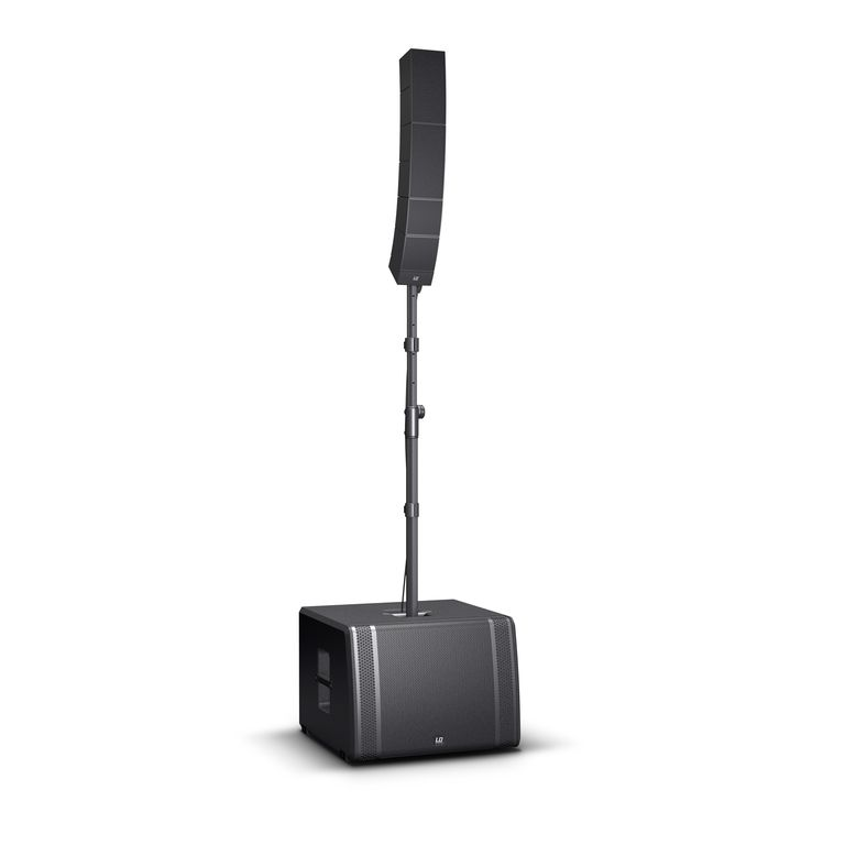 Portable active speaker system LD Systems CURV 500 TS