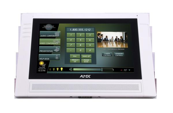 Wireless touch control panel AMX MVP-9000i-GW