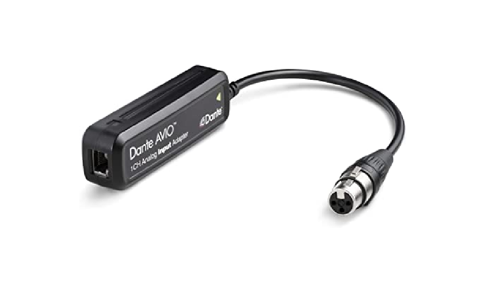 Balanced line adapter to Dante network Audinate ADP-DAI-AU-1X0