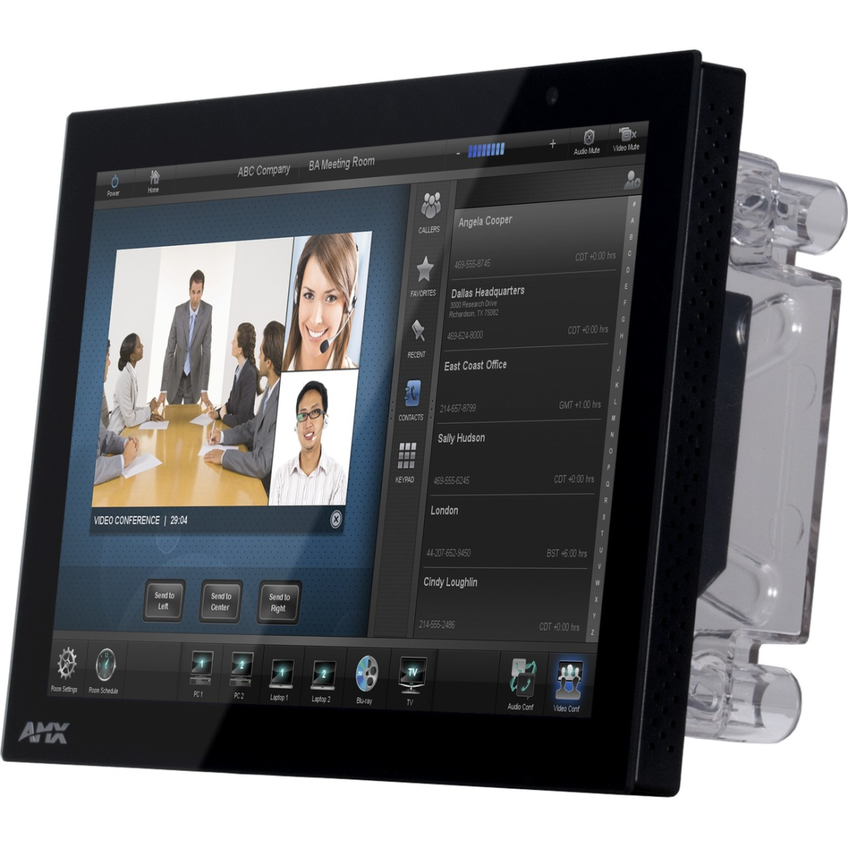 Wall touch panel AMX MXD-1000-L