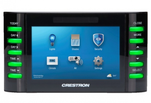 Crestron 4.3" Surface Mount Touchpanel Black