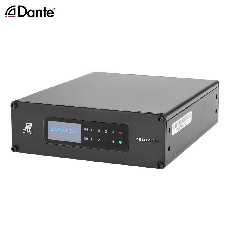 Network audio interface S-Track DBOX 44-H